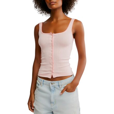 End Game Pointelle Tank Top - Women's