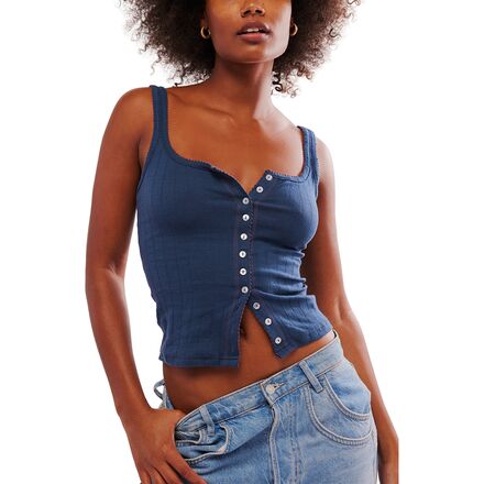 End Game Pointelle Tank Top - Women's