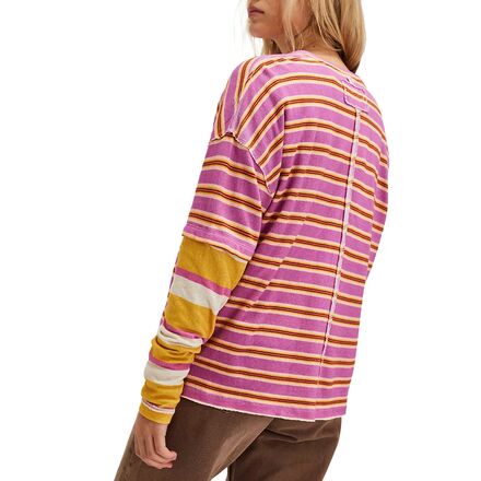 Free People - Nina Stripe Long-Sleeve Shirt - Women's