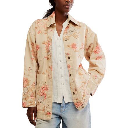 Avery Print Denim Jacket - Women's
