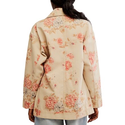 Free People - Avery Print Denim Jacket - Women's