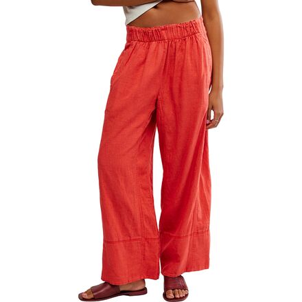 Days End Linen Pull On Pant - Women's