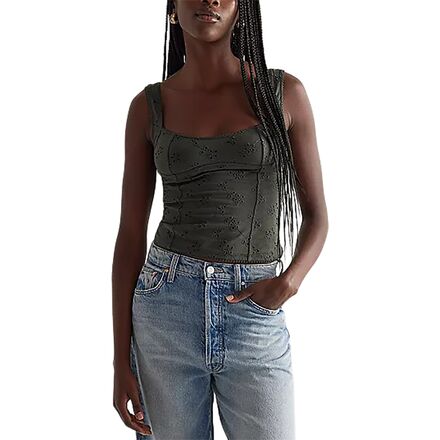 Full Bloom Eyelet Cami - Women's