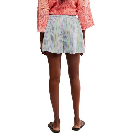 Free People - Get Free Striped Pull On Short - Women's