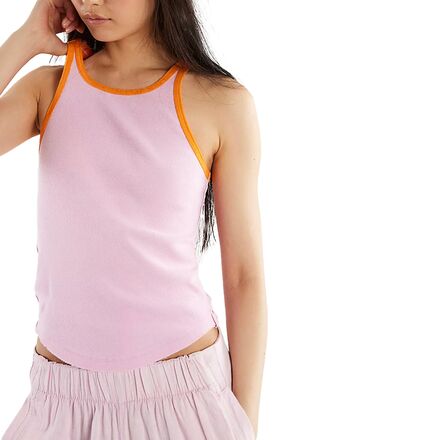 Only One Ringer Solids Tank Top - Women's