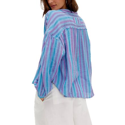 Free People - Striped Valley Double Cloth Shirt - Women's
