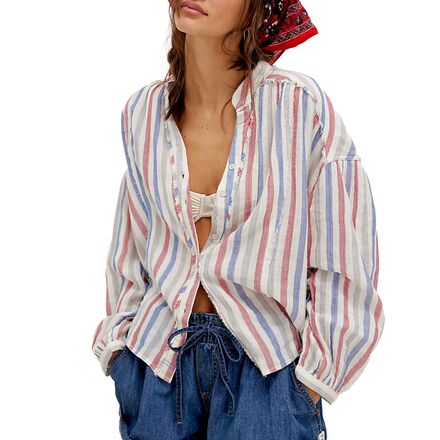 Striped Valley Double Cloth Shirt - Women's