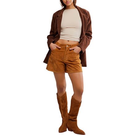 Free People - Tippi Vegan Suede Short - Women's
