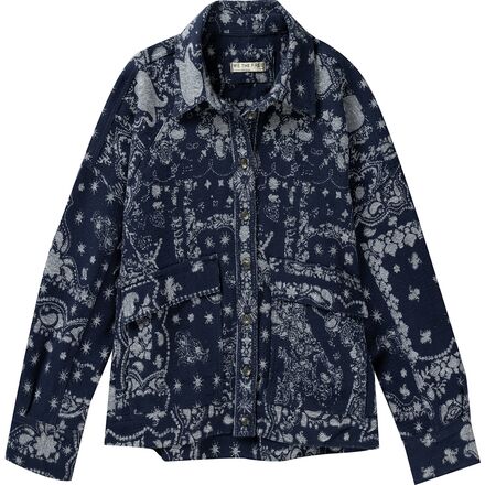 Bandana Jacquard Shirt - Women's