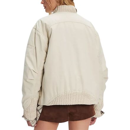 Free People - Jax Washed Bomber Jacket - Women's