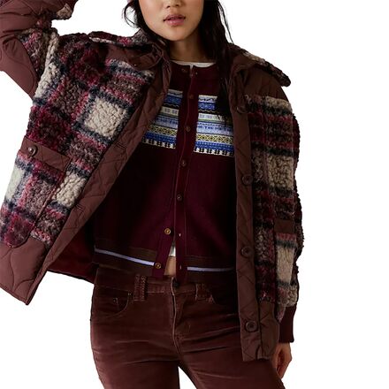 Sana Quilted Bomber Jacket - Women's