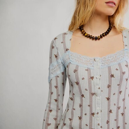 Free People - Lets Party Print Cardi - Women's