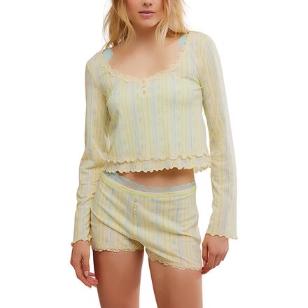 Spring Break Printed Sleep Set - Women's