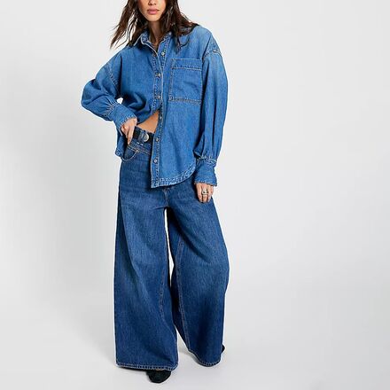 Free People - Ashley Denim Shirt - Women's