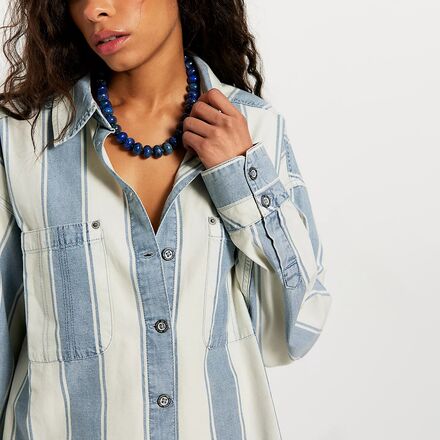 Free People - Crossroads Striped Shirt - Women's