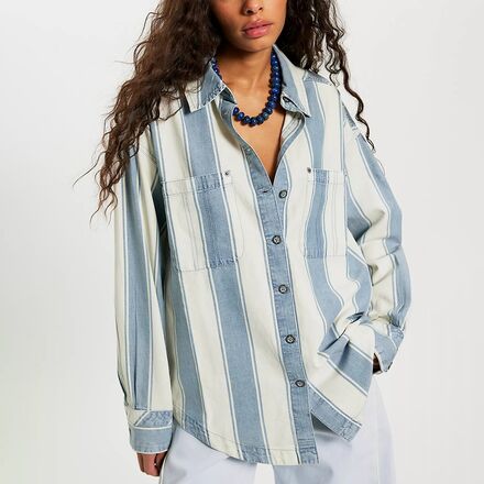 Free People - Crossroads Striped Shirt - Women's