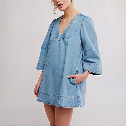 Free People - Goldie Baloon Sleeve Dress - Women's