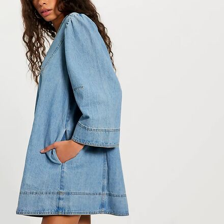 Free People - Goldie Baloon Sleeve Dress - Women's