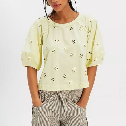 Free People - Jessie Eyelet T-Shirt - Women's