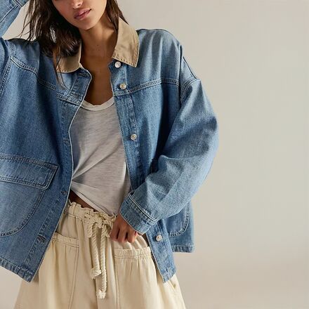 Free People - Lemon Denim Jacket - Women's
