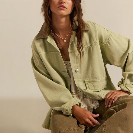 Free People - Lemon Denim Jacket - Women's