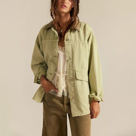 Free People - Lemon Denim Jacket - Women's