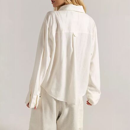Free People - We The Free Laurel Linen Button-Up Shirt - Women's
