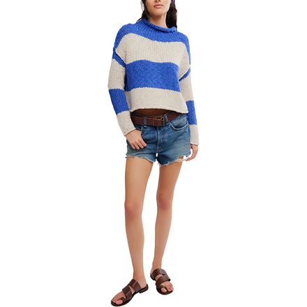 Free People - Opal Rugby Stripe Sweater - Women's