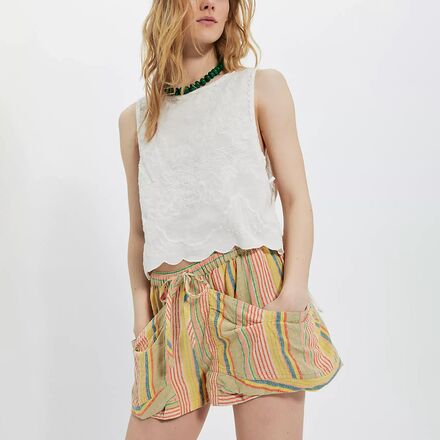Free People - Good Fortune Stripe Short - Women's