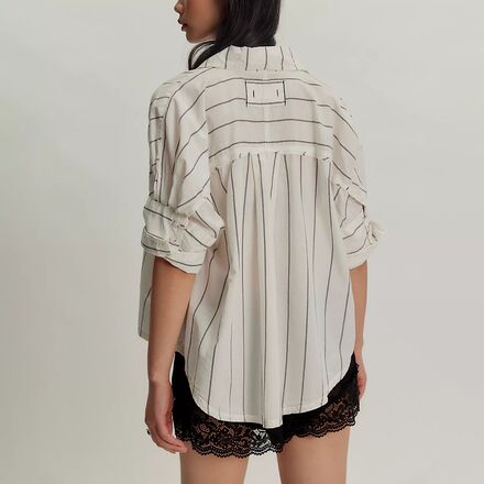 Free People - Seaside Cotton Stripe Shirt -Women's