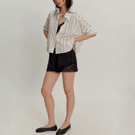 Free People - Seaside Cotton Stripe Shirt -Women's
