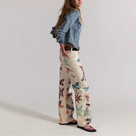 Free People - Tennessee Trompe Loeil Pr Pant - Women's