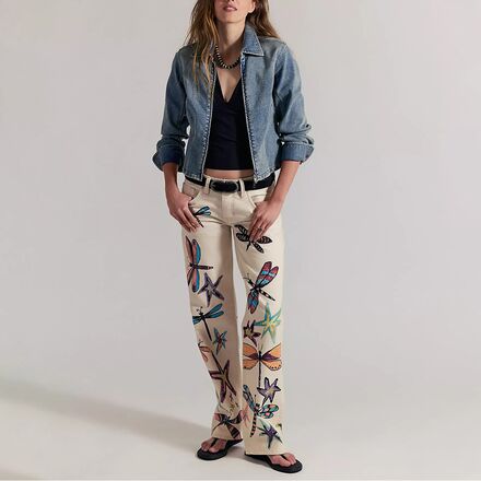 Free People - Tennessee Trompe Loeil Pr Pant - Women's