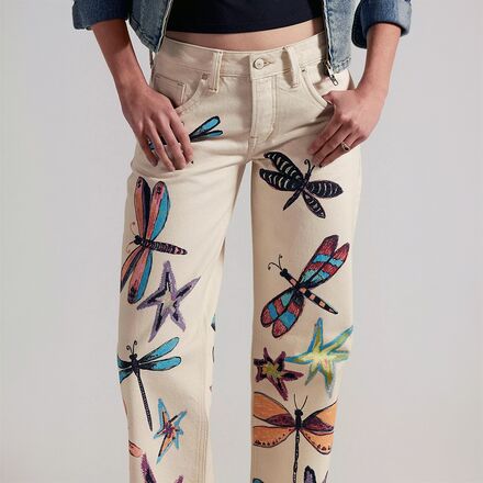 Free People - Tennessee Trompe Loeil Pr Pant - Women's
