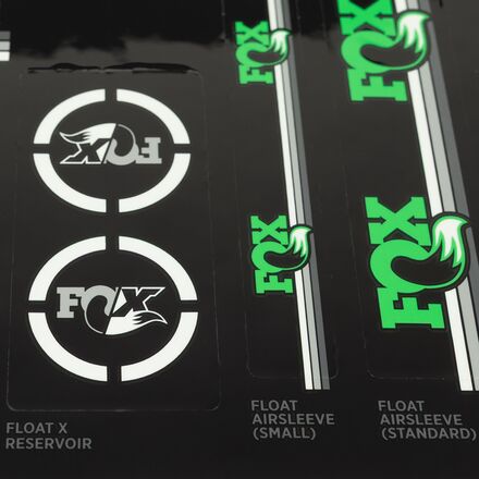 FOX Racing Shox - Heritage Decal Kit For Forks And Shocks