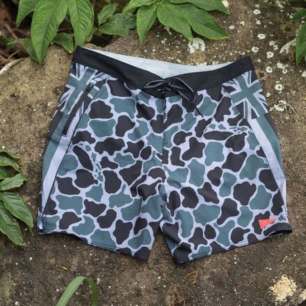 Florence Marine X - F1 Pro Hawaii Camo Boardshort - Men's