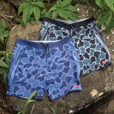 Florence Marine X - F1 Pro Hawaii Camo Boardshort - Men's