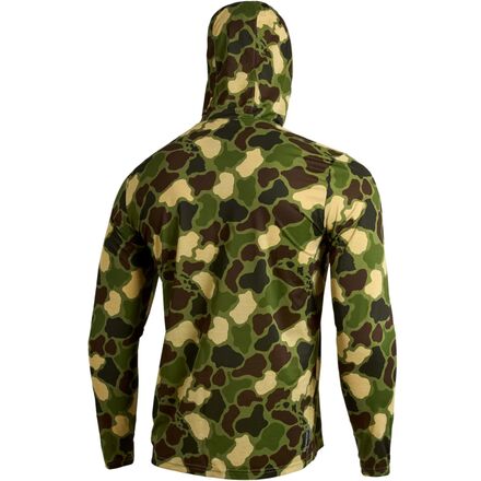 Florence Marine X - Airtex Long-Sleeve Hooded Shirt - Men's