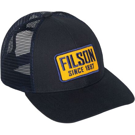 Filson - Mesh Snap-Back Logger Cap - Navy/Plate Patch