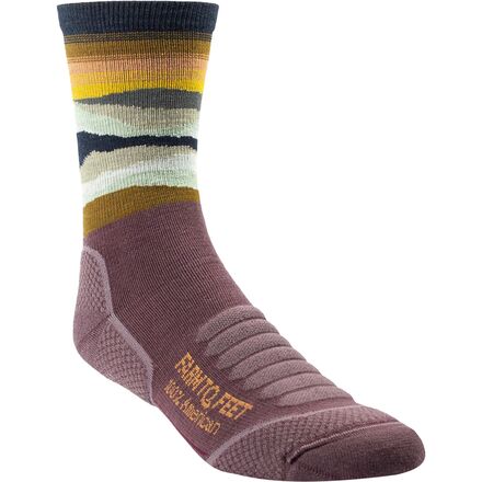Farm To Feet - Max Patch Mountain 3/4 Technical Crew Sock - Men's - Dewberry