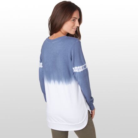 Fu Da - Long Sleeve Dip Dye Shirt - Women's