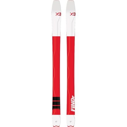 G3 - FINDr 102 Ski - 2022 - Red