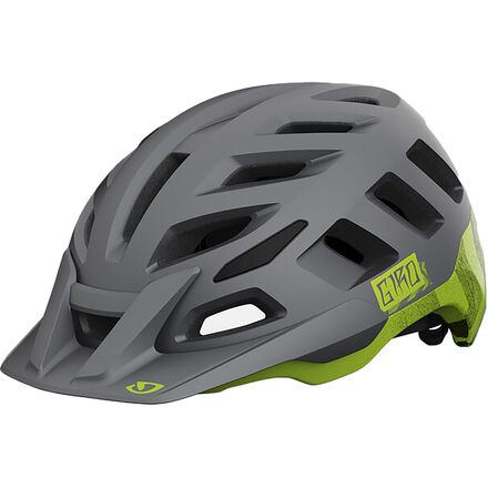 Giro - Radix Mips Helmet - Matte Metallic Black/Ano Lime