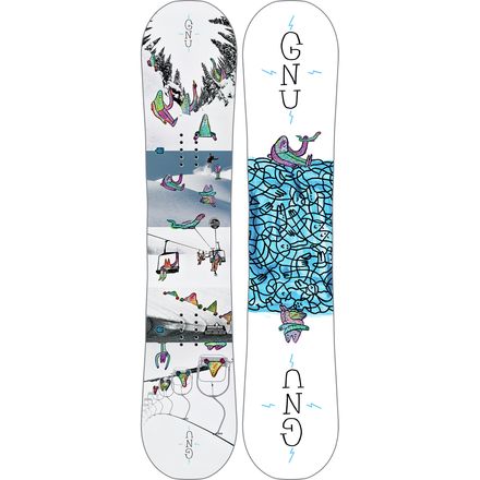 Gnu - Asym Recess BTX Snowboard - Kids'