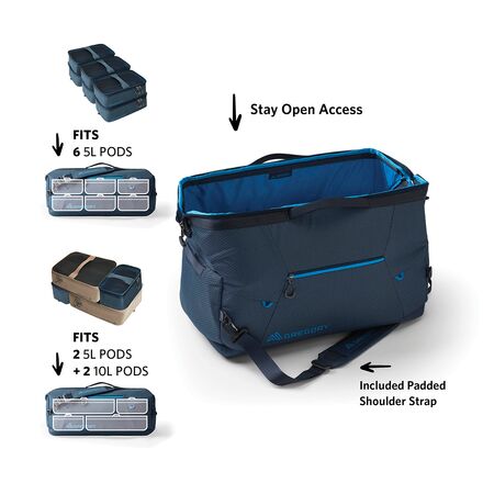 Gregory - Alpaca Wide Mouth Duffel 50L