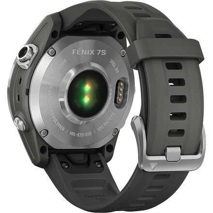 Garmin - fenix 7S Stainless Steel Smartwatch