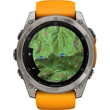 Garmin - fenix 8 AMOLED Sapphire Sport Watch