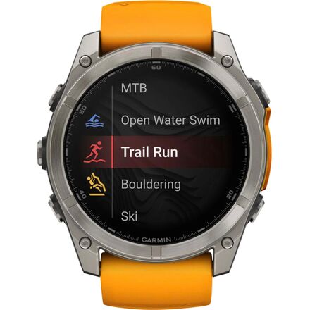 Garmin - fenix 8 AMOLED Sapphire Sport Watch