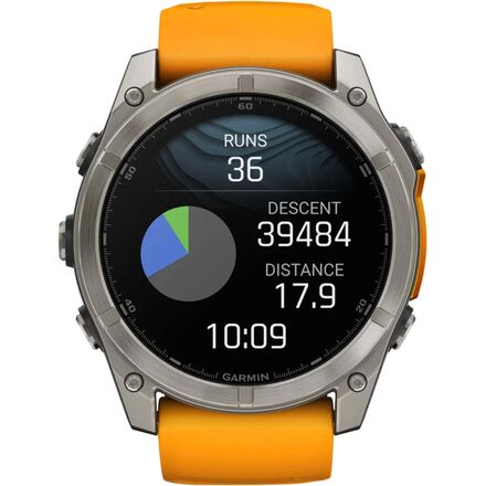 Garmin - fenix 8 AMOLED Sapphire Sport Watch