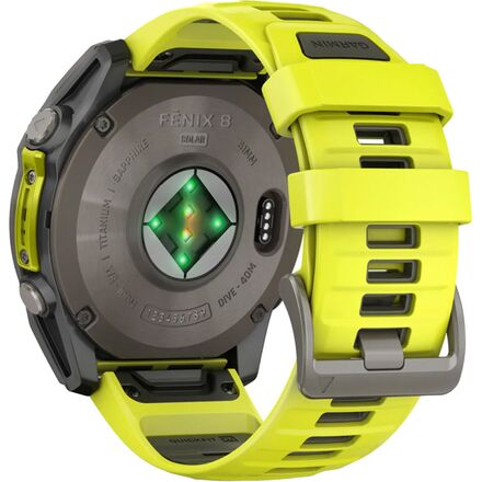 Garmin - fenix 8 Solar Sapphire Sport Watch